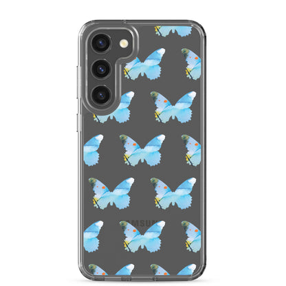 Clear Case for Samsung Light Blue