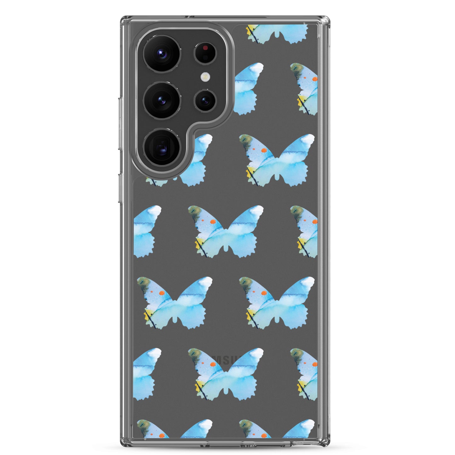 Clear Case for Samsung Light Blue