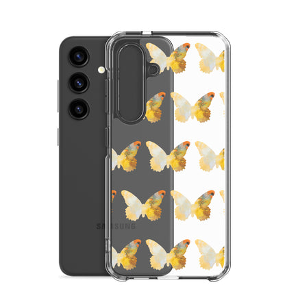 Clear Case for Samsung Yellow