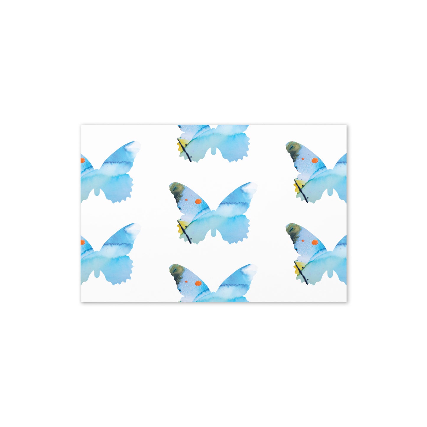 Light Blue Greeting Card