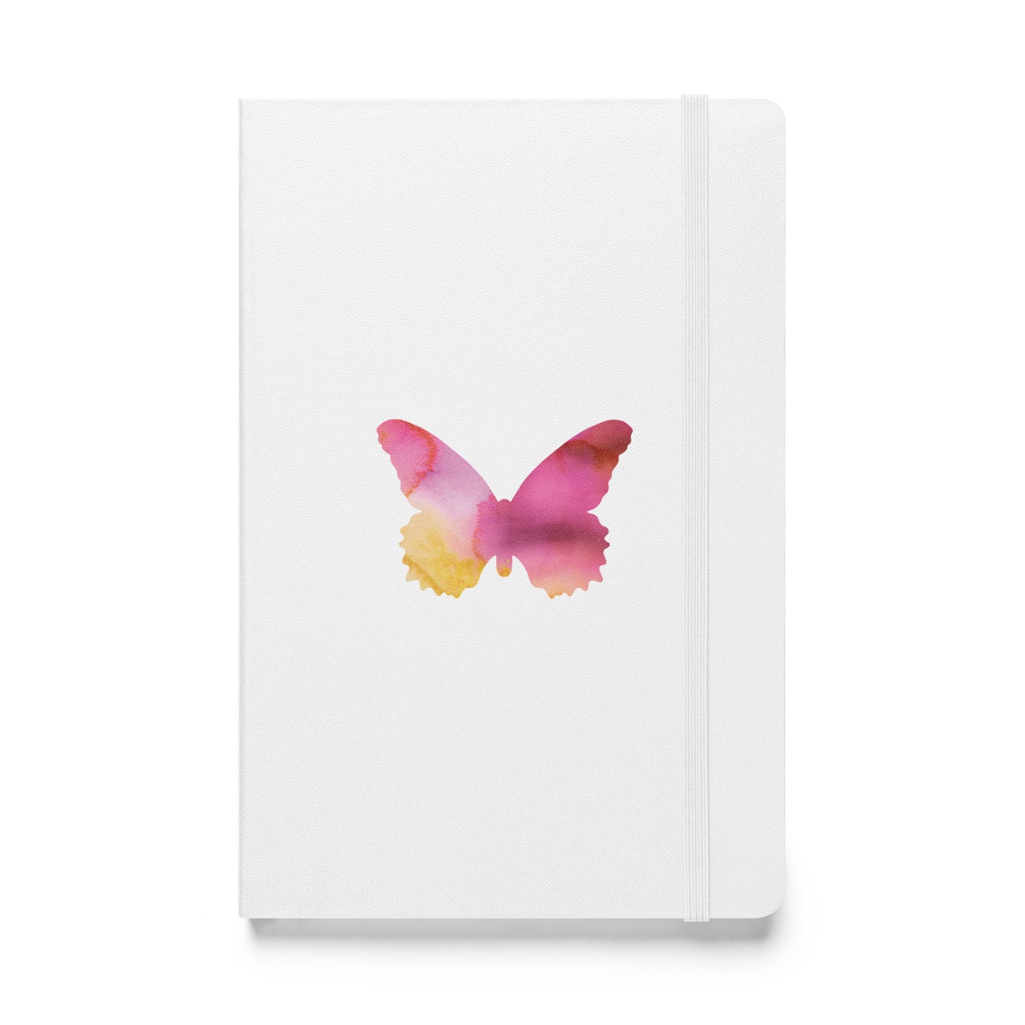 Pink Orchid Hardcover Bound Notebook