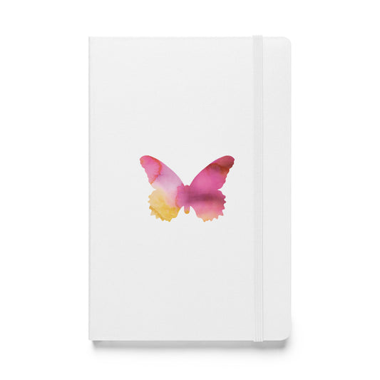 Pink Orchid Hardcover Bound Notebook