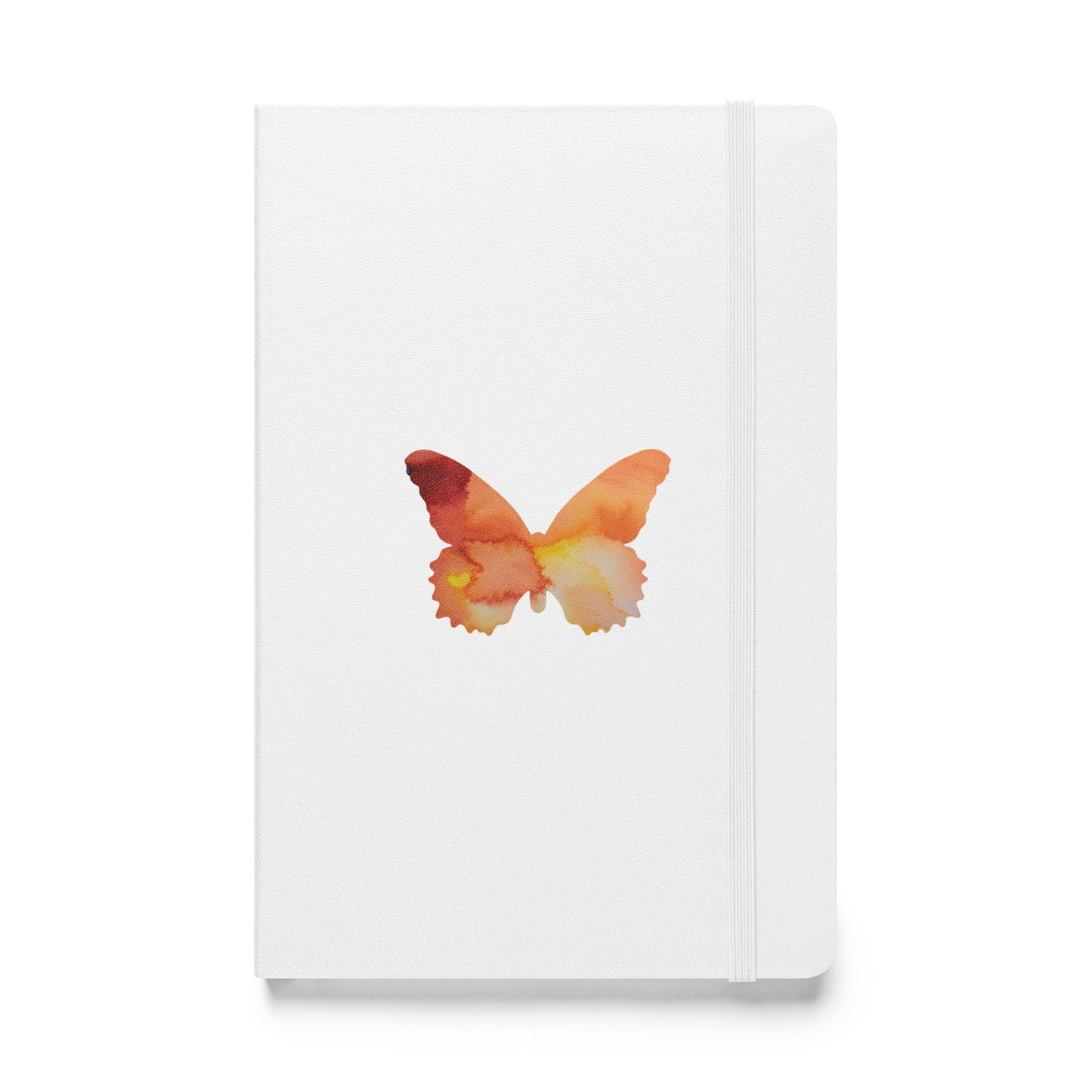 Orange Hardcover Bound Notebook