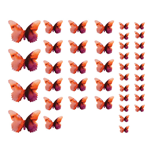 Scarlet Butterfly Decal Set