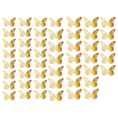 Yellow Butterfly Decal Set
